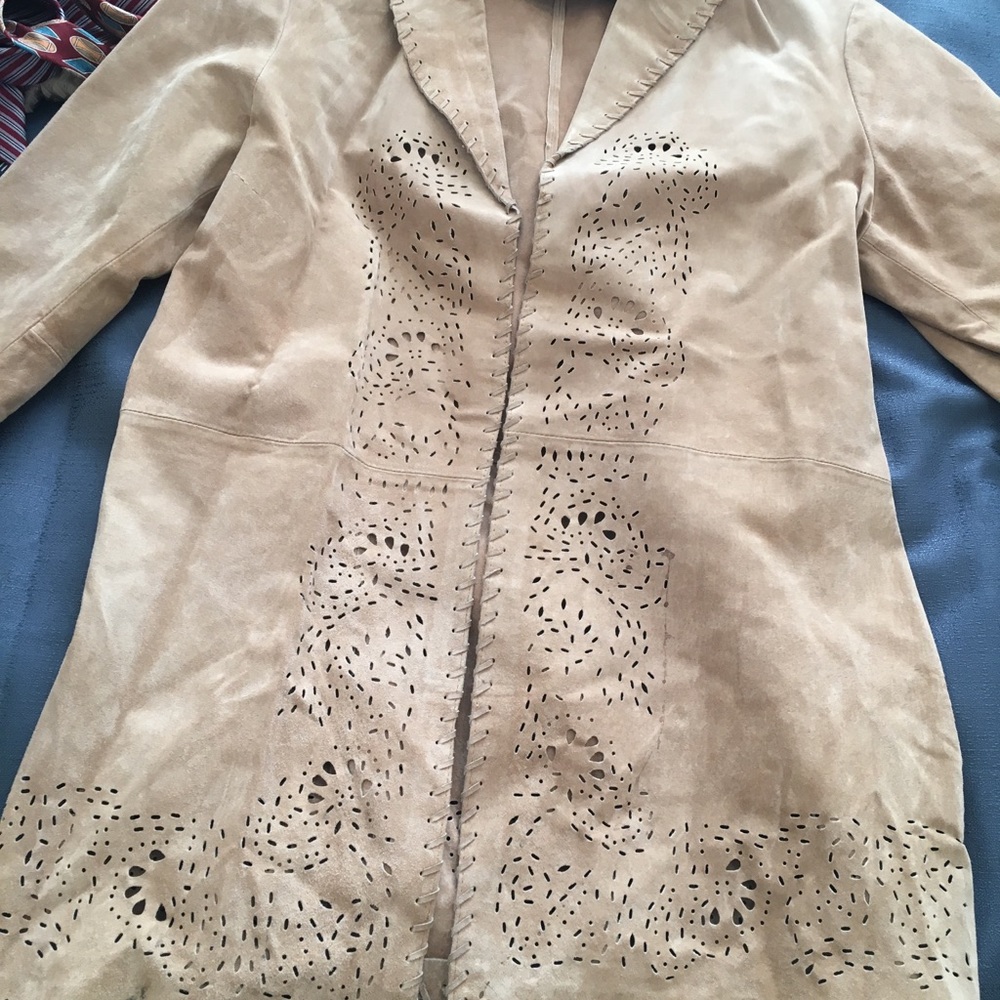 Vintage Leather Coldwater Creek Woman’s Jacket - Picture 2 of 7